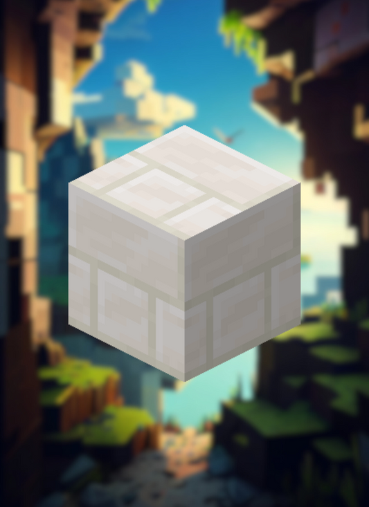 MineMagnetics Quartz Bricks block - Losse blokjes