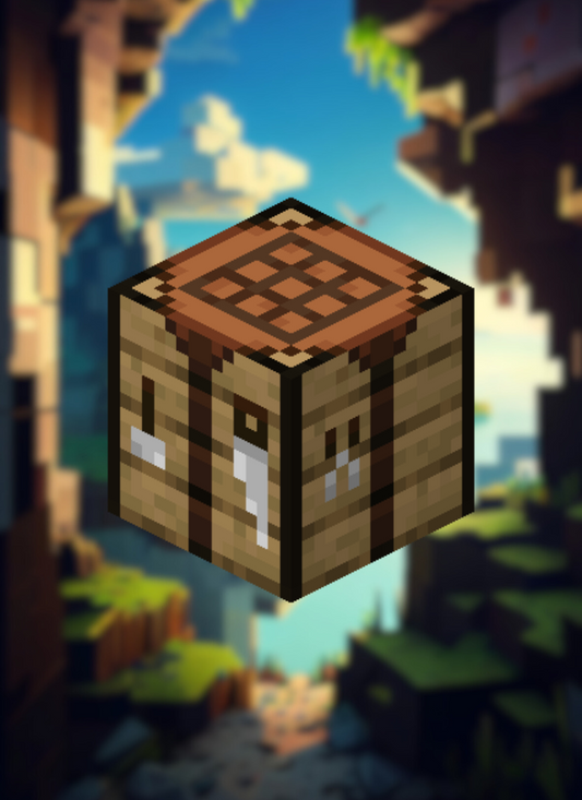 MineMagnetics Crafting Table block - Losse blokjes