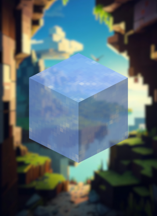 MineMagnetics Ice Block - Losse blokjes
