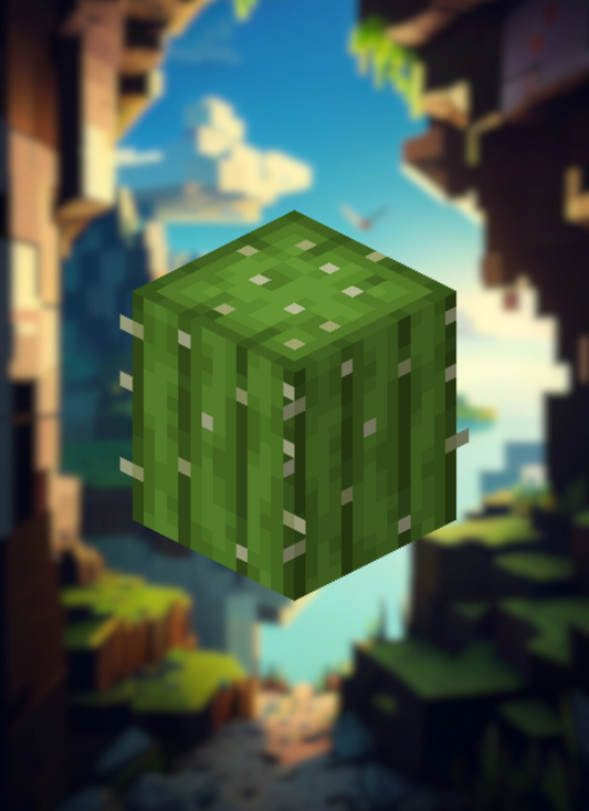 Minemagnetics Cactus block - Losse blokjes