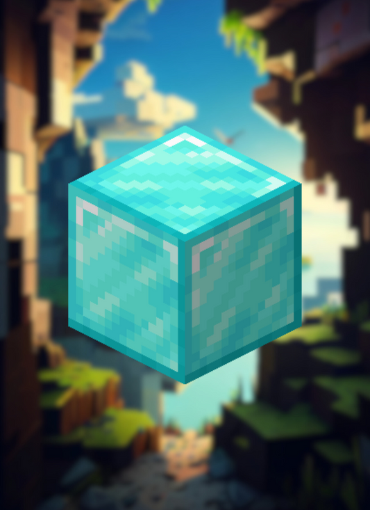 MineMagnetics Diamond block - Losse blokjes