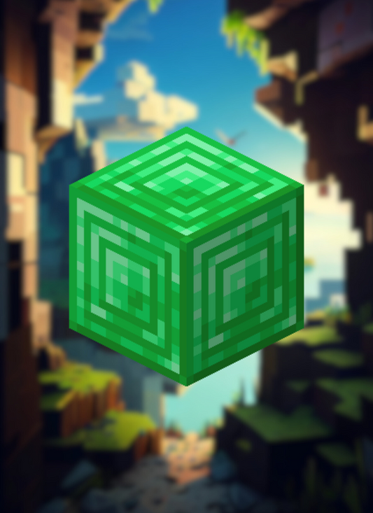 Minemagnetics Emerald block - Losse blokjes